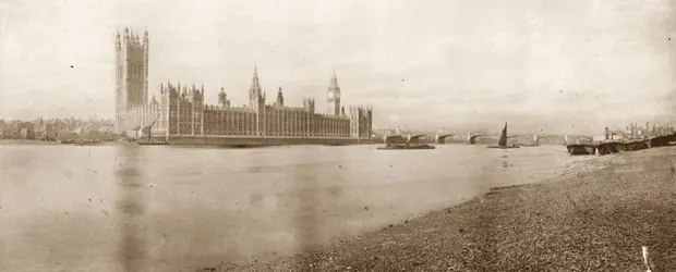 Vue de Londres, R. Fenton - crédits : Hulton Archive/ Getty Images