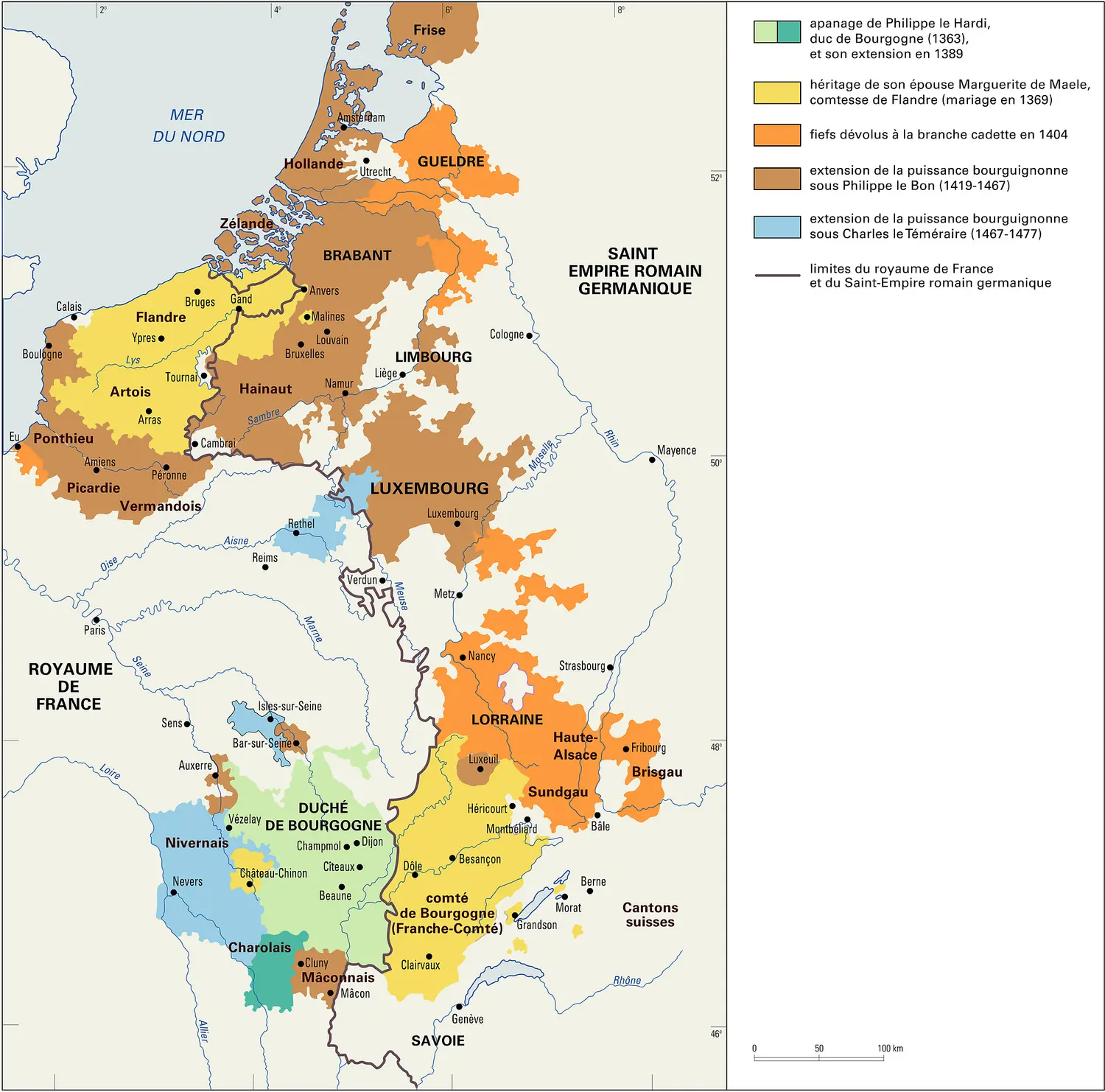 Bourgogne, 1363-1477