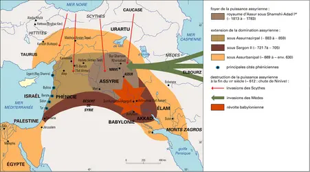 Assyriens - crédits : Encyclopædia Universalis France