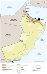 Oman : territoire et population - crédits : Encyclopædia Universalis France