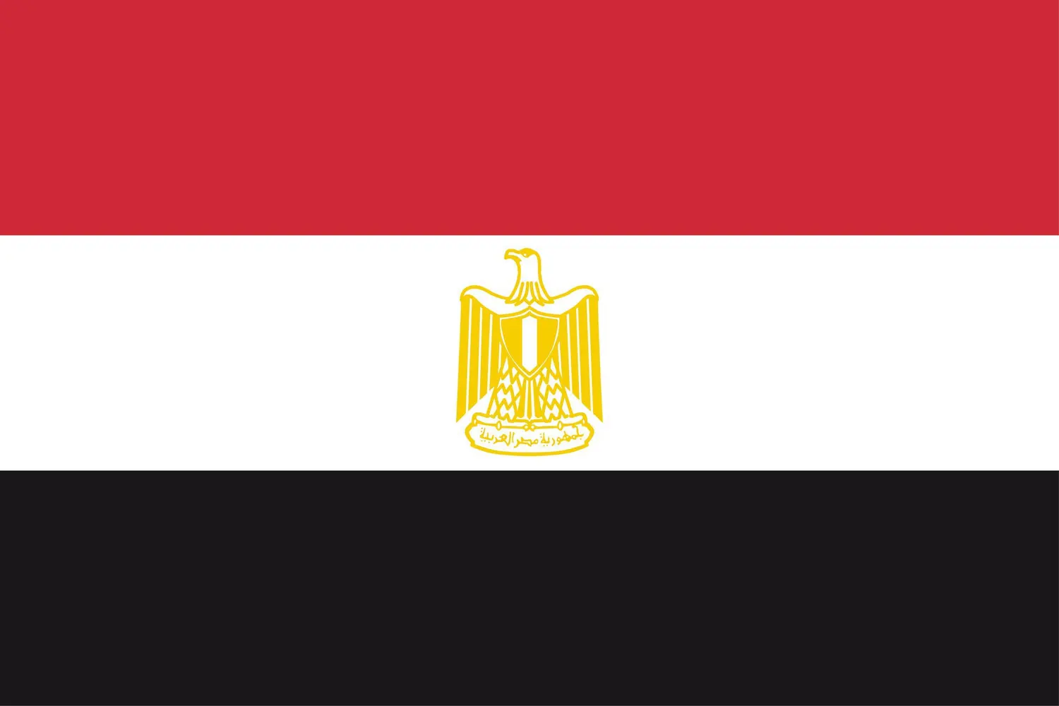 Égypte : drapeau