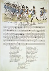 Partition de <em>La Marseillaise</em> - crédits : AKG-images