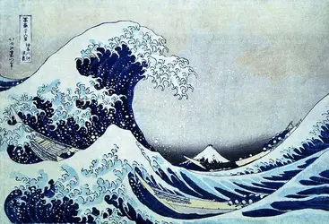 <it>La Grande Vague</it>, K. Hokusai - crédits : Christie's Images,  Bridgeman Images 