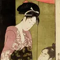 <it>Le Peintre et son modèle</it>, Kitagawa Utamaro - crédits :  Bridgeman Images 