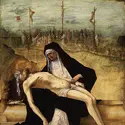 <it>Pietà</it>, E. de Roberti - crédits :  Bridgeman Images 