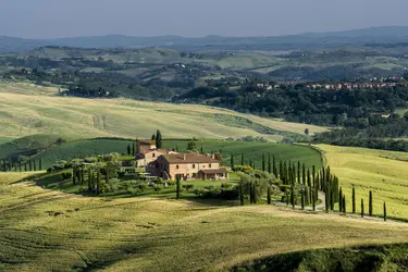 Paysage rural de Toscane - crédits : Frank Bienewald/ LightRocket/ Getty Images
