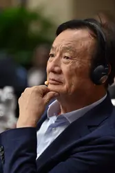 Ren Zhengfei - crédits : Hector Retamal/ AFP