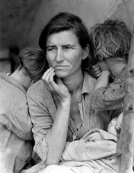 <em>Migrant Mother</em>, D. Lange - crédits : GraphicaArtis/ Getty Images