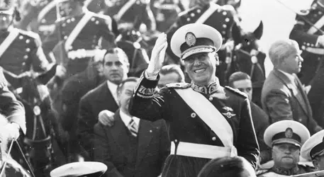 Juan Perón, 1946 - crédits : Bettmann/ Getty Images
