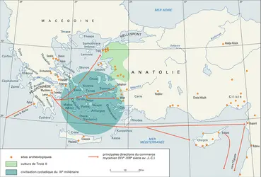 Civilisations égéennes - crédits : Encyclopædia Universalis France