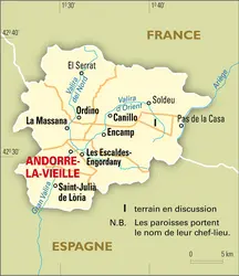 carte administrative - crédits : Encyclopædia Universalis France