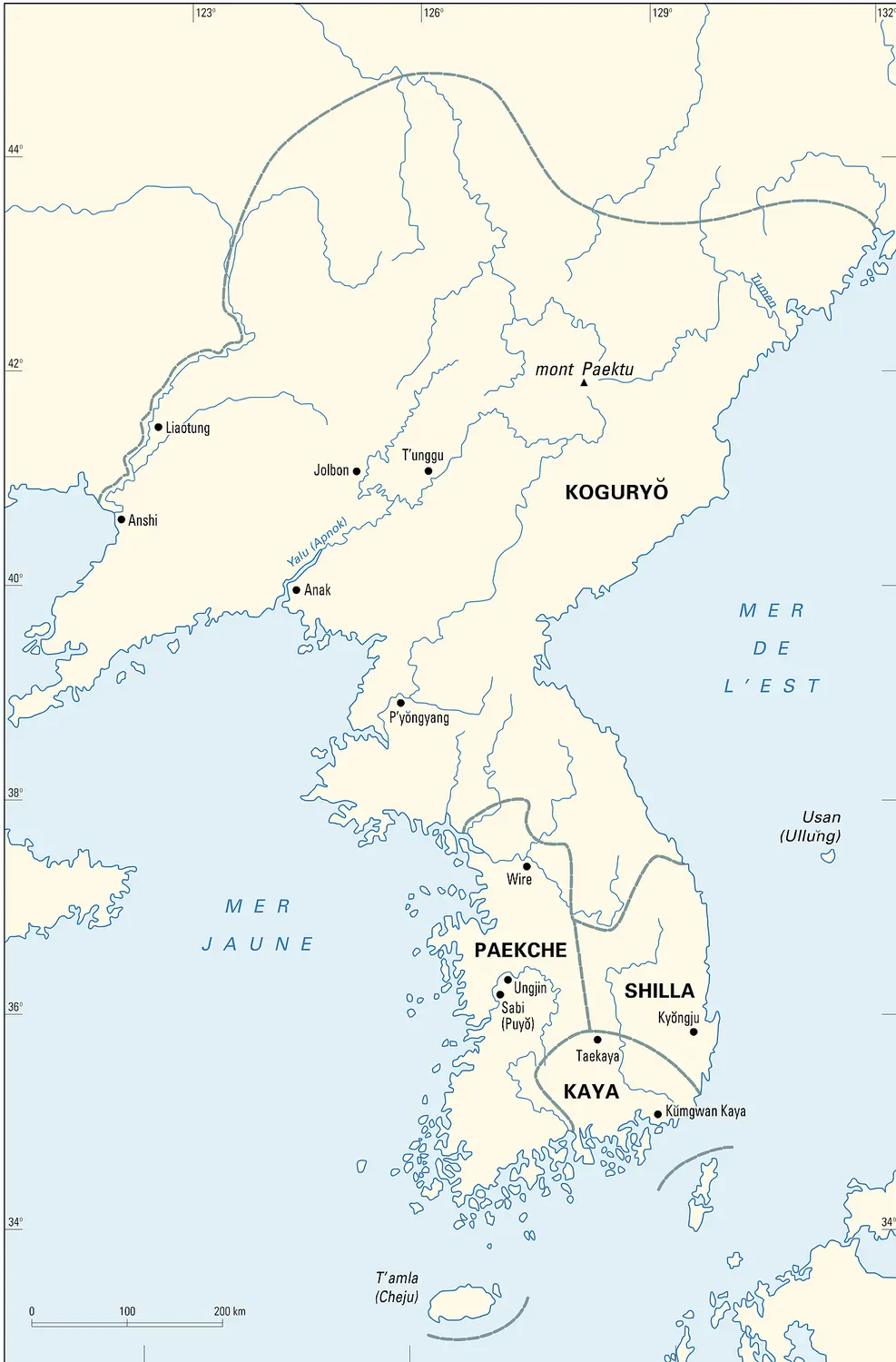 Corée au IV<sup>e</sup> siècle