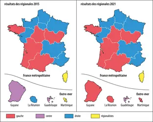 France : élections régionales 2021 - crédits : Encyclopædia Universalis France