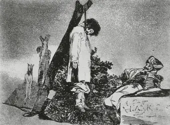 <em>Les Désastres de la guerre</em>, F. Goya - crédits : Collection Dagli Orti/ Musée des Arts Décoratifs Paris/ Picture Desk