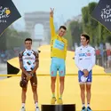 Podium du Tour de France 2014 - crédits : Jerome Prevost/ POOL/ EPA