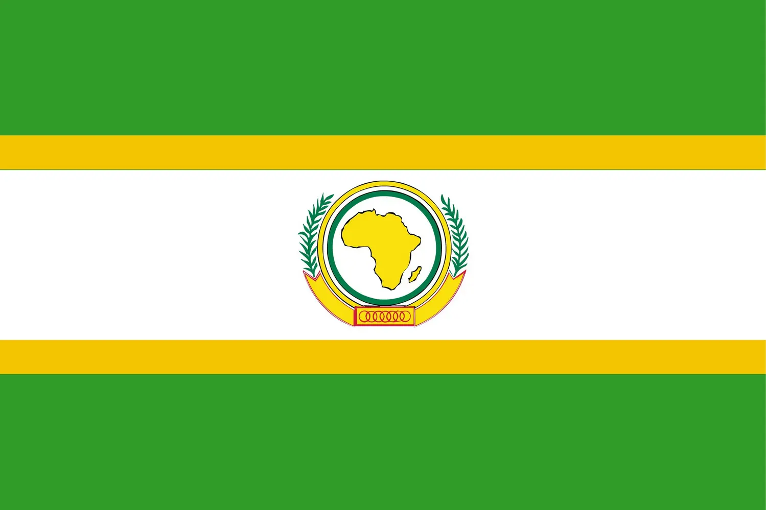Union africaine : drapeau