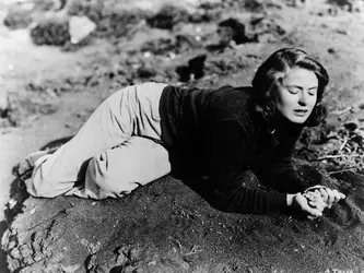 Ingrid Bergman dans <it>Stromboli</it>, 1949 - crédits : Hulton Archive/ Getty Images