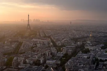 Paris et son voile de pollution - crédits : I. Roussel
