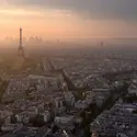 Paris et son voile de pollution - crédits : I. Roussel