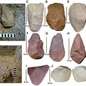 Outils acheuléens, Inde - crédits : S. Pappu/ Science, 2012