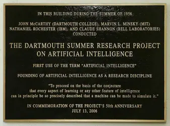 Cinquantième anniversaire de l’école d’été de Dartmouth marquant la naissance de l’Intelligence artificielle - crédits : Joseph Mehling/ Courtesy of Dartmouth College Library