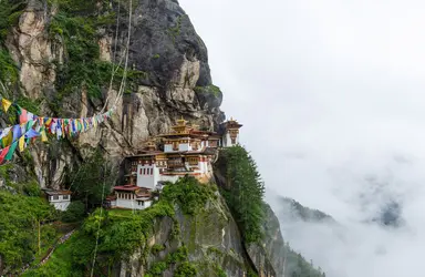 Monastère de sTag-Tshang, Bhoutan - crédits : Apisak Kanjanapusit/ Shutterstock