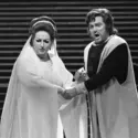 Montserrat Caballé et Nicolai Gedda - crédits : Jack Mitchell/ Getty Images