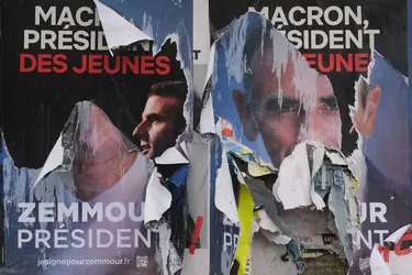 La précampagne présidentielle perturbée par la candidature Zemmour, 2021 - crédits : Laurent Ferriere/ Hans Lucas/ AFP