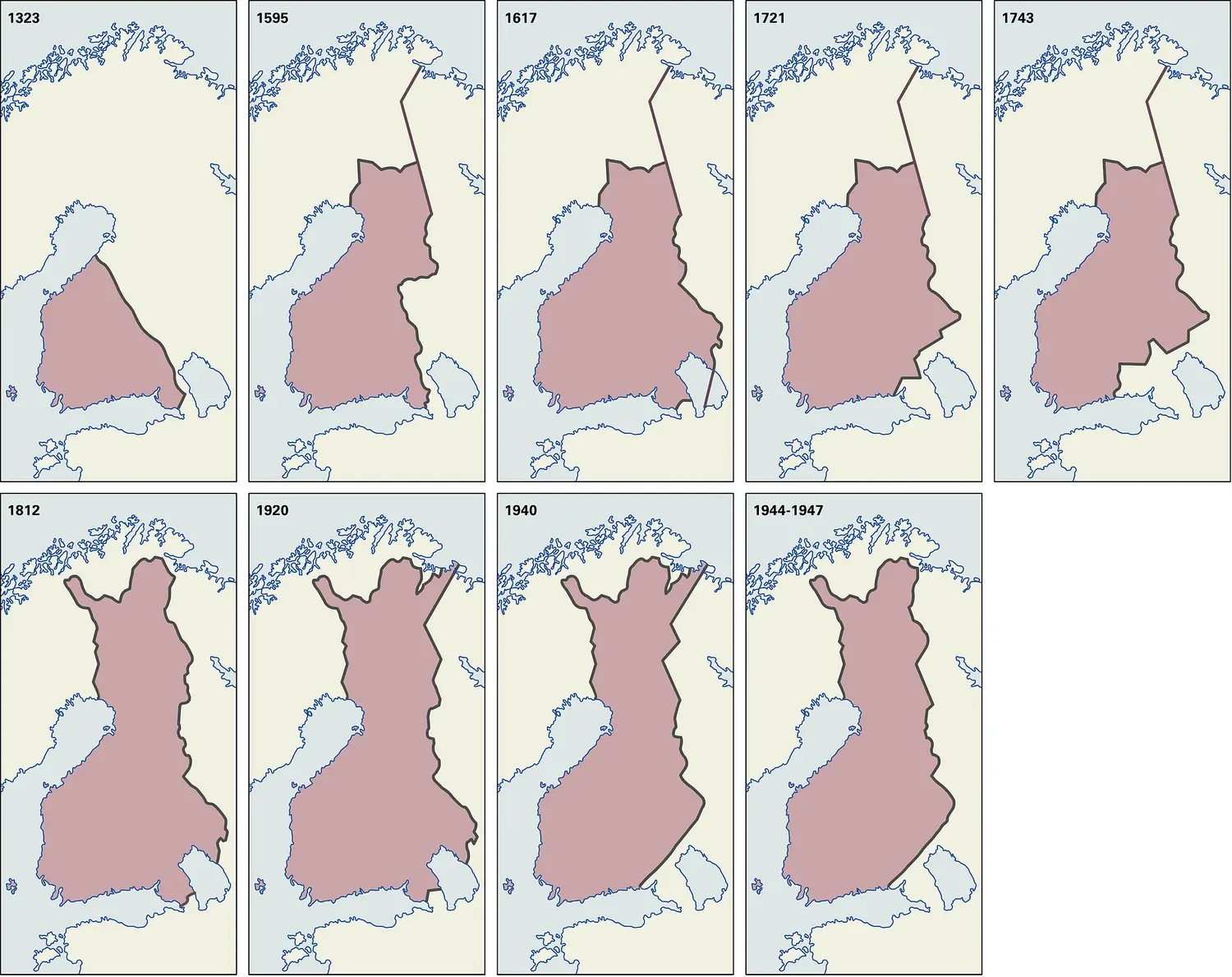 Finlande, du Moyen Âge à nos jours