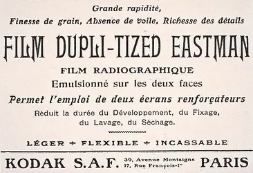 Radiologie : le film souple - crédits : Collection Guy Pallardy