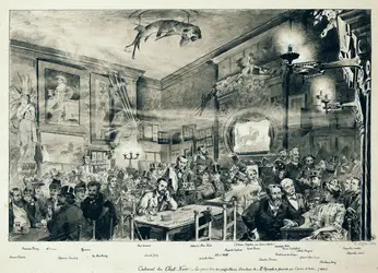 Théâtre d’ombres au cabaret du Chat noir - crédits : Musée Carnavalet/ Leemage/ Bridgeman Images