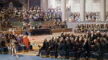 <it>Ouverture des États généraux, 5 mai 1789</it>, A. Couder - crédits : Fine Art Images/ Heritage Images/ Getty Images