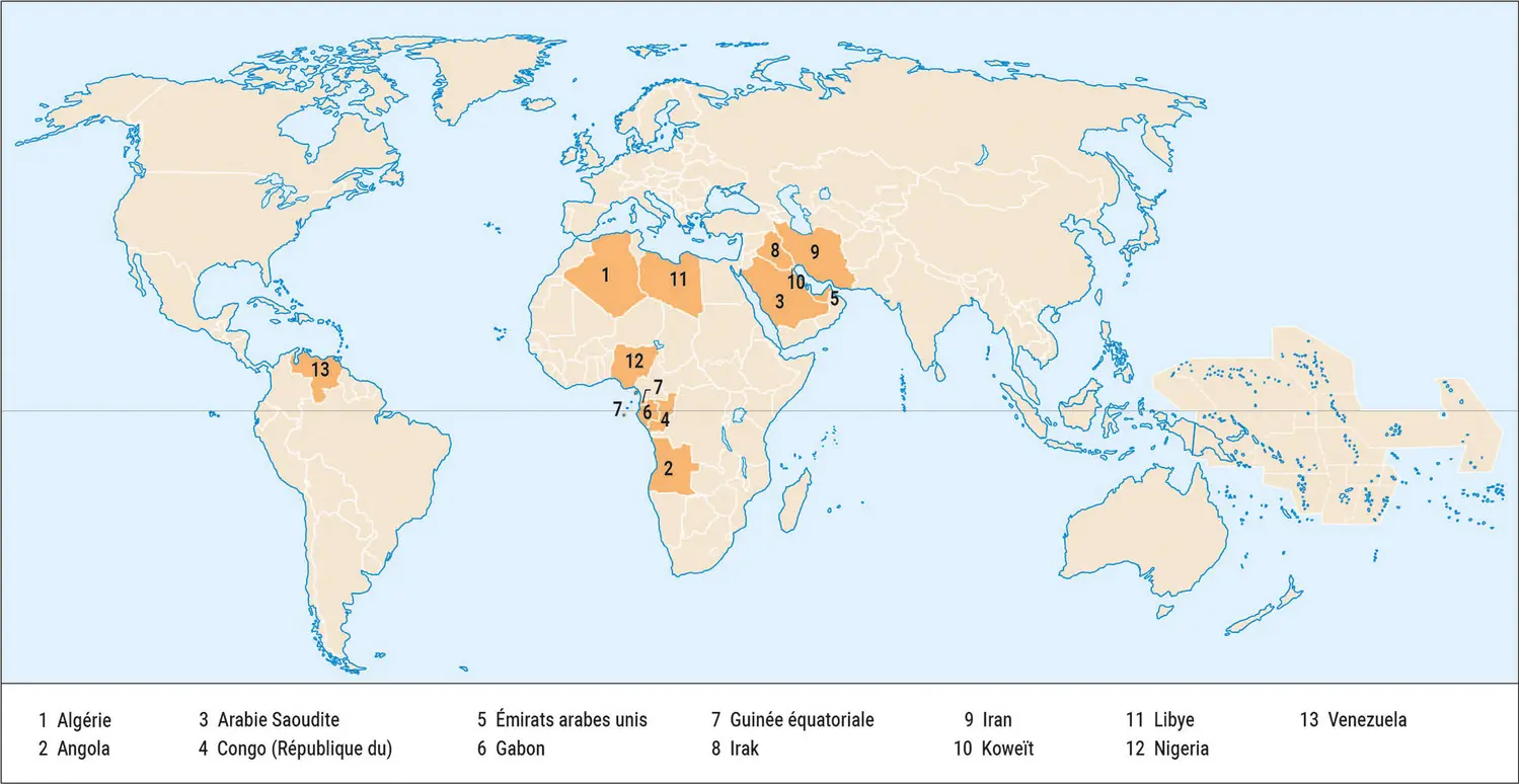 OPEP (Organisation des pays exportateurs de pétrole)