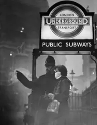 Smog à Londres - crédits : Bettmann/ Getty Images