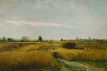 <it>Moisson</it>, C.-F. Daubigny - crédits : Erich Lessing/ AKG-images