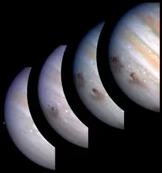 Impact de la comète Shoemaker-Levy 9 sur Jupiter - crédits : Courtesy NASA / Jet Propulsion Laboratory