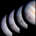 Impact de la comète Shoemaker-Levy 9 sur Jupiter - crédits : Courtesy NASA / Jet Propulsion Laboratory