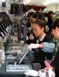 Usine Samsung, Corée du Sud - crédits : AFP/Choo Youn-Kong