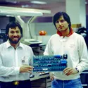 Steve Jobs et Steve Wozniak - crédits : Courtesy of Apple Computer, Inc. 