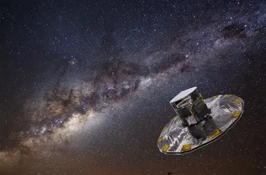 Le satellite Gaia - crédits : ATG medialab; ESO/ S. Brunier/ ESA