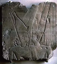 Amon protégeant Ramsès II - crédits : Index/  Bridgeman Images 