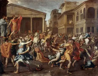 L'Enlèvement des Sabines, Poussin - crédits : Fine Art Images/ Heritage Images/ Getty Images