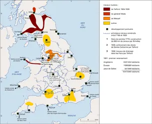 Grande-Bretagne: les transports, 1760-1830 - crédits : Encyclopædia Universalis France