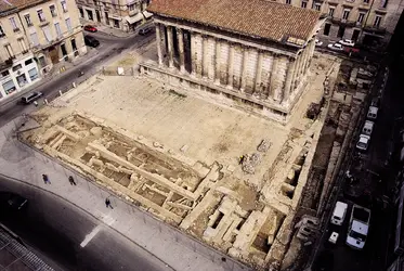 Archéologie préventive : Nîmes - crédits : M. Célié, Musée d'art et d'histoire de Nîmes/ INRAP