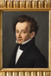 <em>Portrait de Giacomo Leopardi</em>, G. Gallucci - crédits : Claudio Ciabochi/ UCG/ Universal Images Group/ Getty Images