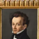 <em>Portrait de Giacomo Leopardi</em>, G. Gallucci - crédits : Claudio Ciabochi/ UCG/ Universal Images Group/ Getty Images