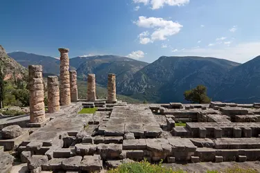 Temple d’Apollon, Delphes - crédits : G. Alexandris/ Shutterstock