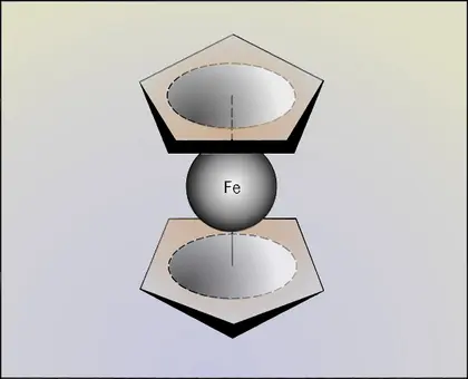 Molécule de ferrocène
