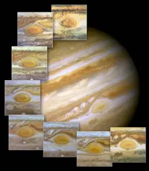 Jupiter : évolution de la Grande Tache rouge - crédits : Courtesy NASA / Jet Propulsion Laboratory