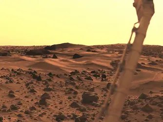 Dunes sur le site de Viking-1. - crédits : NASA/J.P.L.